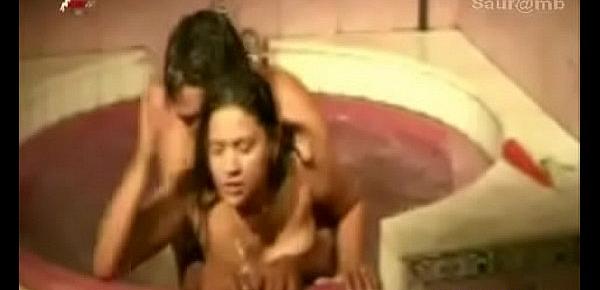  Nisha Uncensored bath tub scene